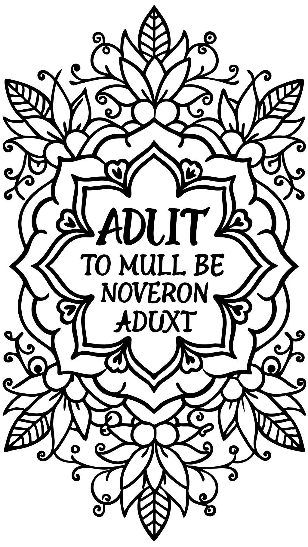 coloriages de citations pour adultes